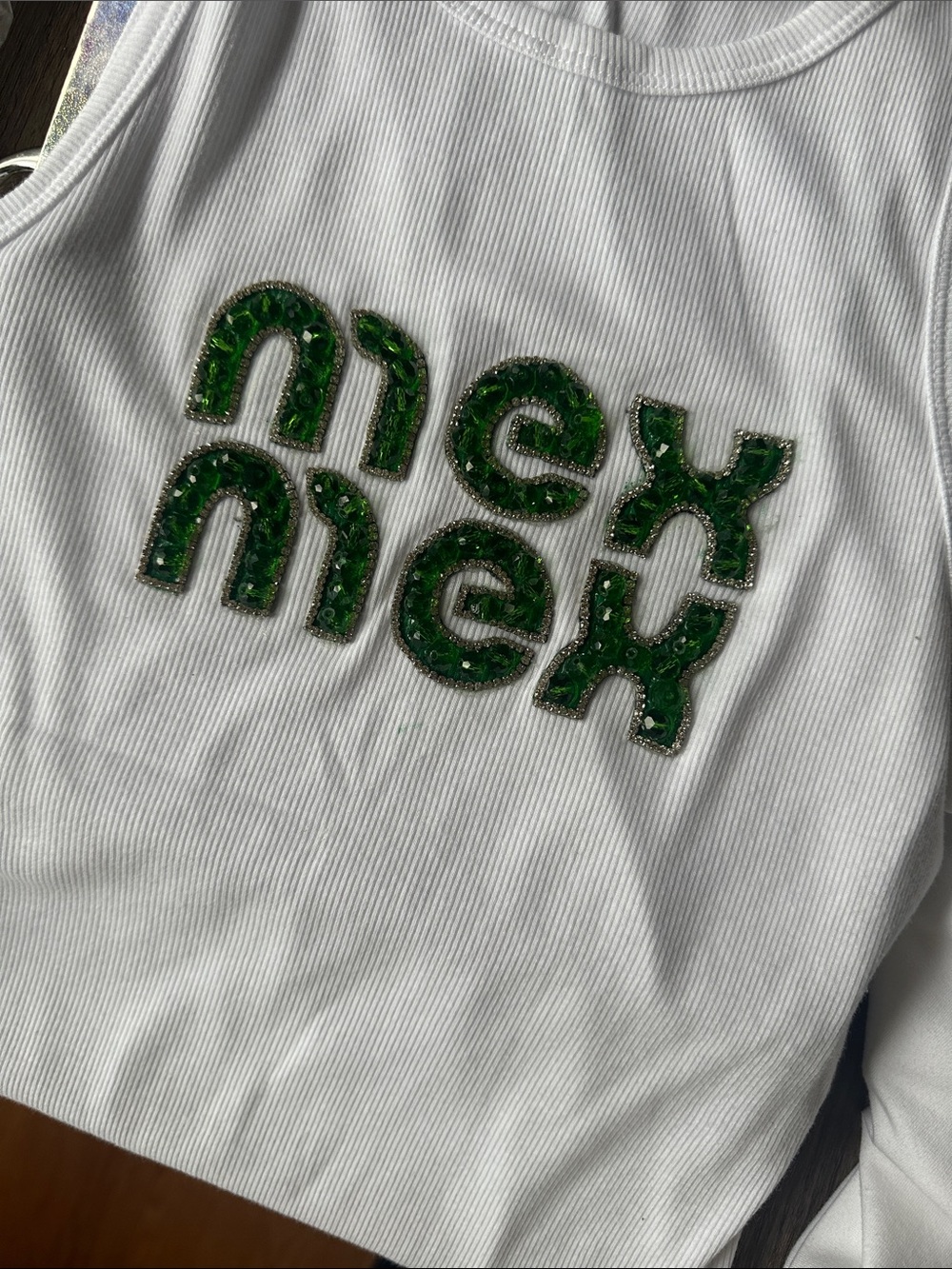 Miu Miu inspired Mexico Tank top